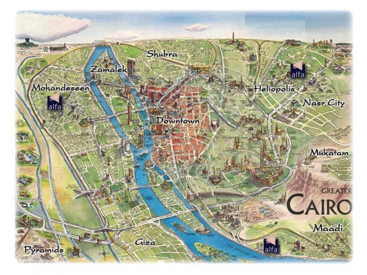 Карта мохандесин Кайро