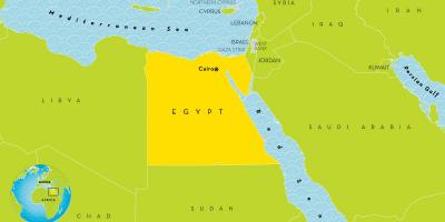 Столицата на Египет на картата